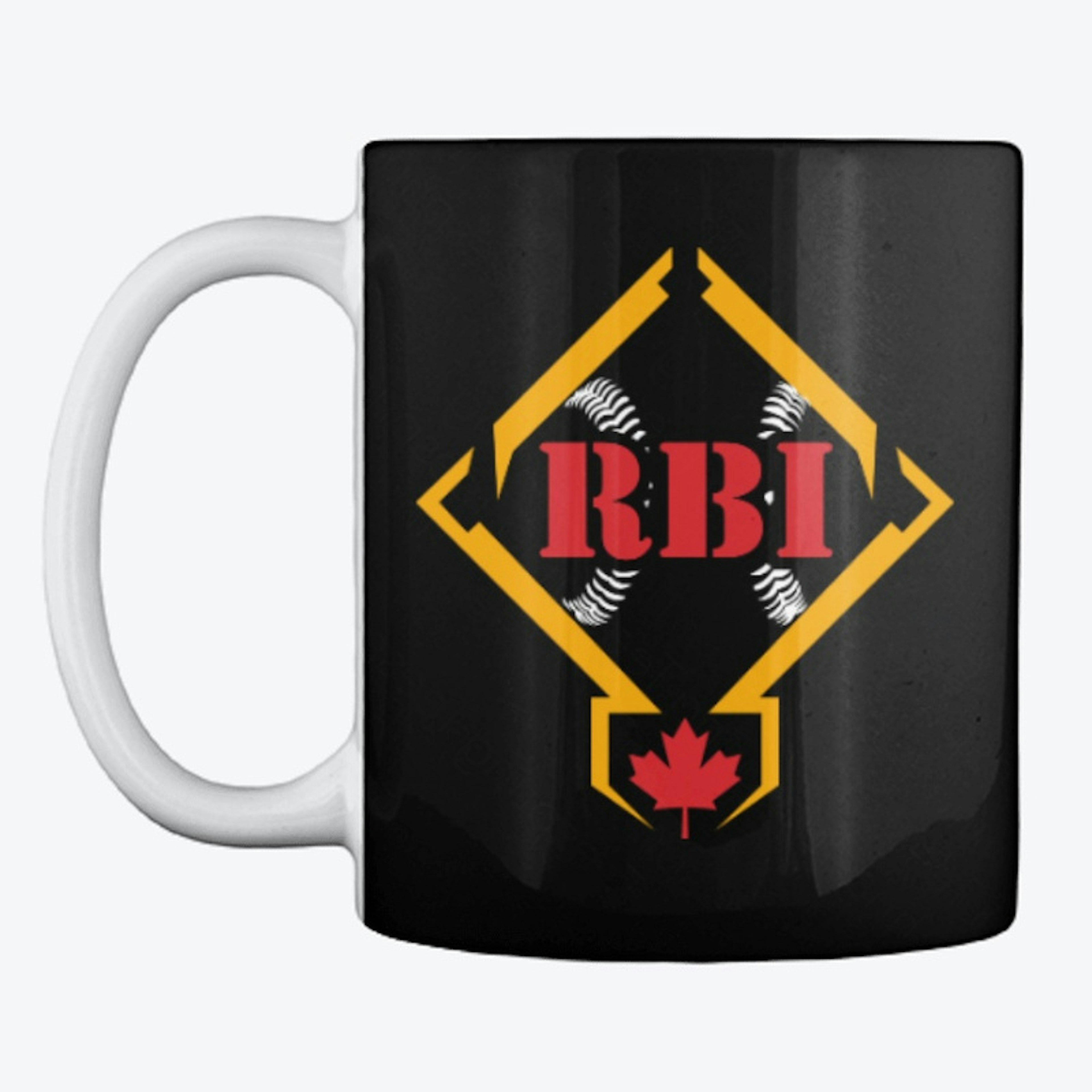 RBI Logo Design - White